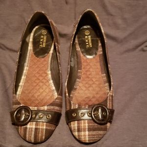 Plaid Flats